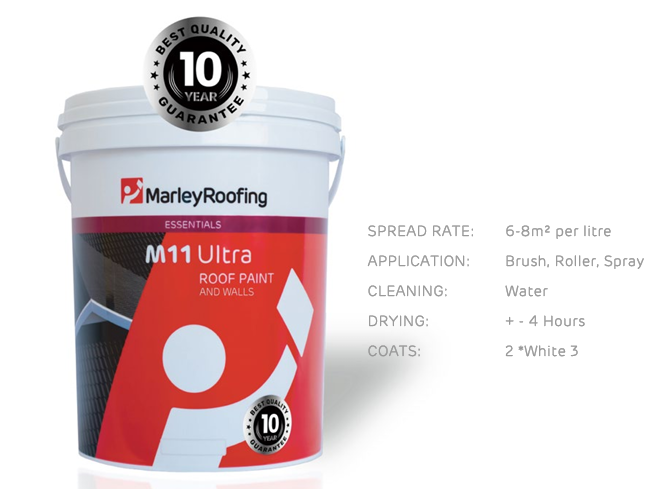 ROOF PAINT M11 ULTRA RED 5L