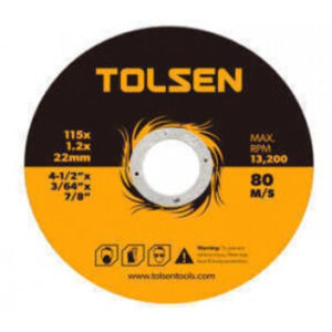 DISC STEEL SS 115MMX1MMX22MM TOLSEN