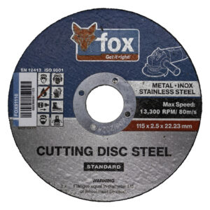 STANDARD METAL-CUT DISC 115 × 2.5 MM