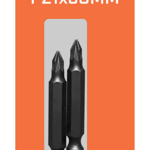 BIT POZI PZ1 X 50MM 2 PER PACK