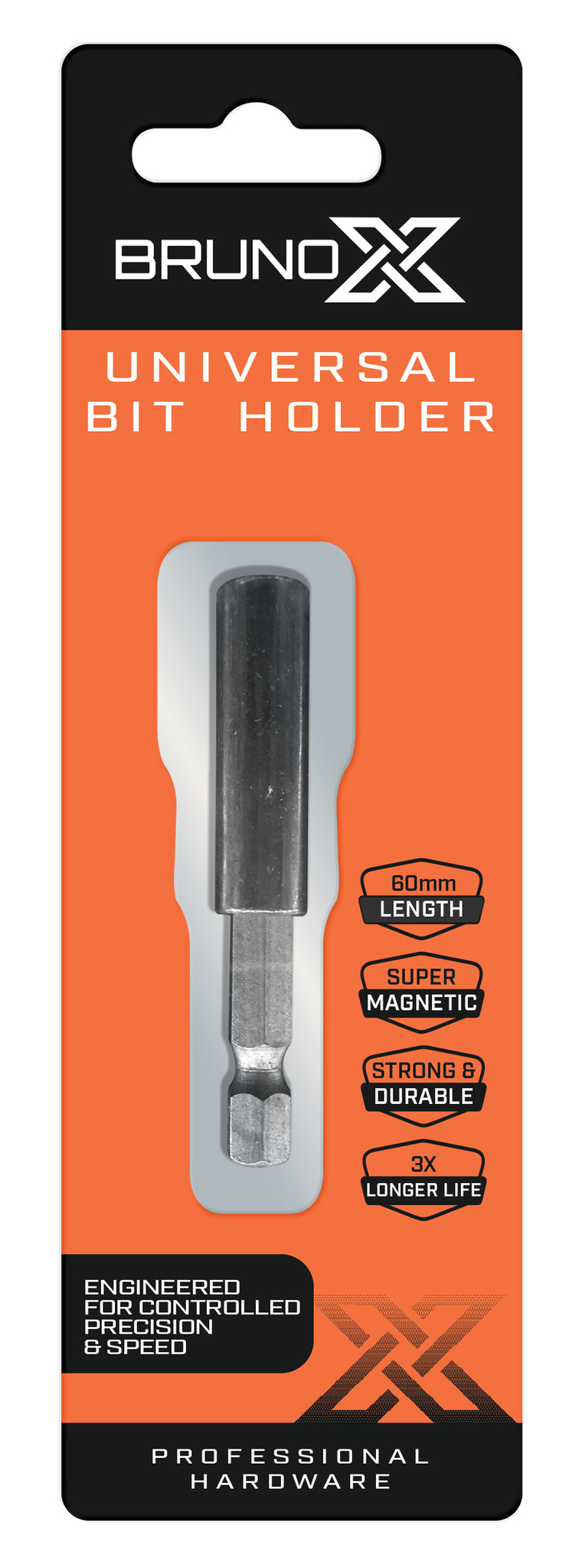 BIT HOLDER MAGNETIC 6.35MM