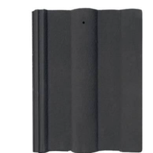Smartile Double Roman Roof Tile, Black, SABS